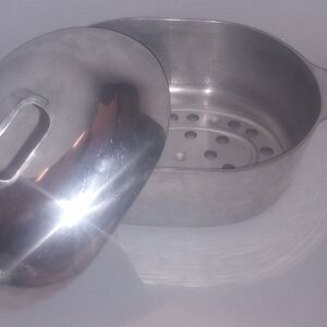 Stainless Steel Roasting Pan with Lid